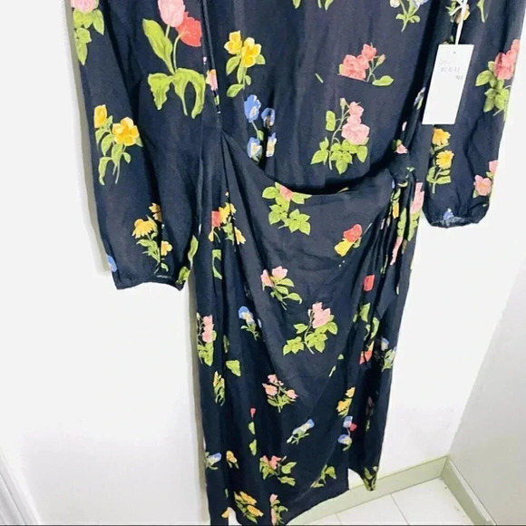NWT Reformation Reza Floral Dress Night Bloom - Picture 8 of 8